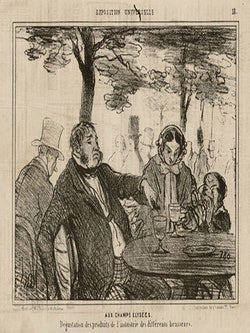 Item #230 Daumier - Exposition Universelle. Honore Daumier