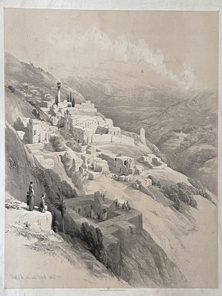 Item #2302 Roberts - Convent of the Terra Santa, Nazareth. Louis Haghe, after David Roberts RA