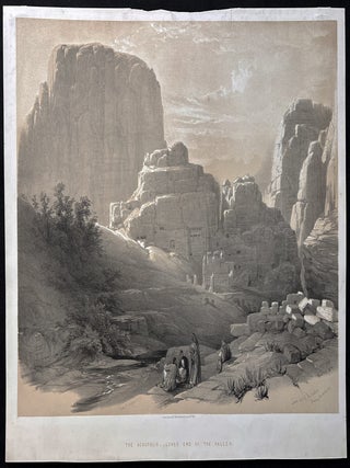 The Acropolis, Lower End of the Valley, Petra