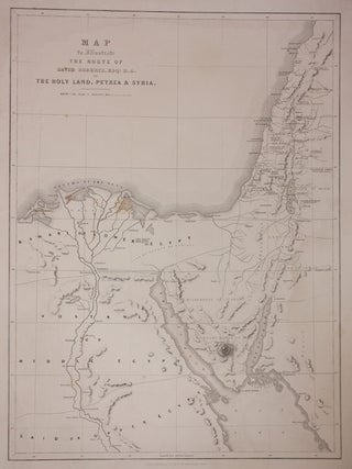 Item #2309 Map to Illustrate the Route of David Roberts. Anon