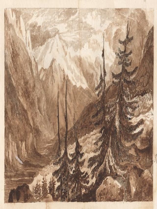 Item #2326 (The Source of the Arveron). After Joseph Mallord Turner, Henry Dawe