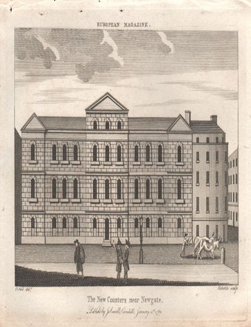 Item #2329 The New Counters near Newgate. John Roberts after Jefferyes Hamett O'Neale.