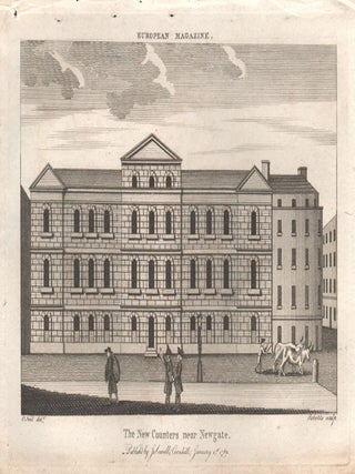The New Counters near Newgate. John Roberts after Jefferyes Hamett.