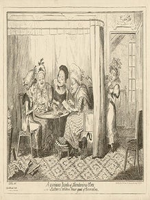 Item #234 Cruikshank - A curious Junto of slandering elves. George Cruikshank