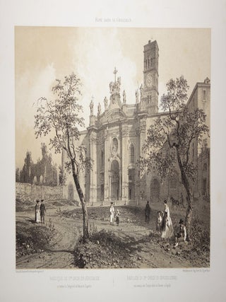 Item #2368 Basilica di S Croce in Gerusalemme. Eugene Ciceri after Felix Benoist, Bayot