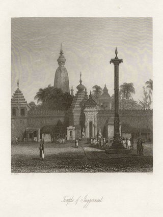Item #2374 India - Temple at Juggernaut. T Barber after AG Vickers