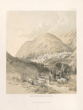 Item #2401 Nablous, The Ancient Shechem. After David Roberts RA