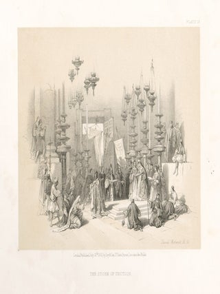 Item #2402 The Stone of Unction (Jerusalem). After David Roberts RA