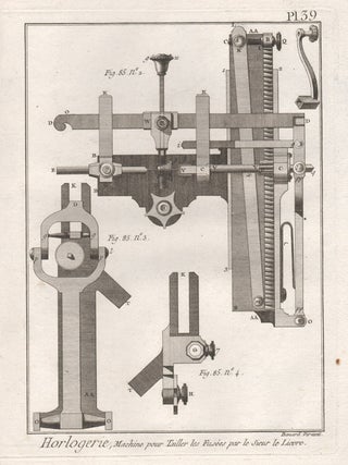 Item #2440 Horlogerie (Clock-making). Robert Benard, engraver