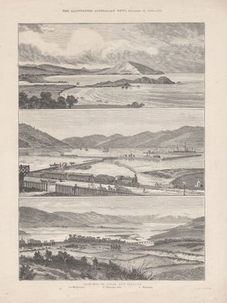 Item #2464 Sketches in Otago, New Zealand. The Illustrated Australian News
