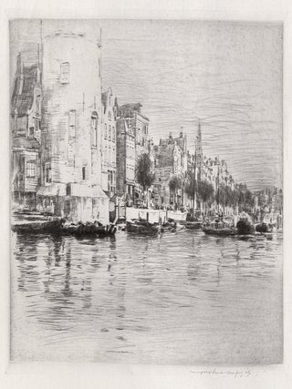Item #248 Menpes - Rotterdam. Mortimer L. Menpes