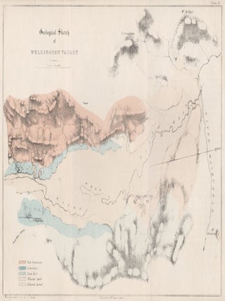 Item #2480 Geological Sketch of Wellington Valley. After Major Thomas Livingstone Mitchell