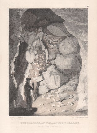 Item #2482 Breccia Cave, at Wellington Valley. A Picken after Major Thomas Livingstone Mitchell