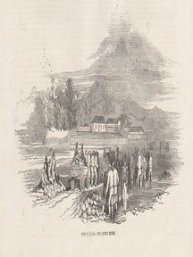 Item #2507 Norfolk Island - The Convict System. The Illustrated London News