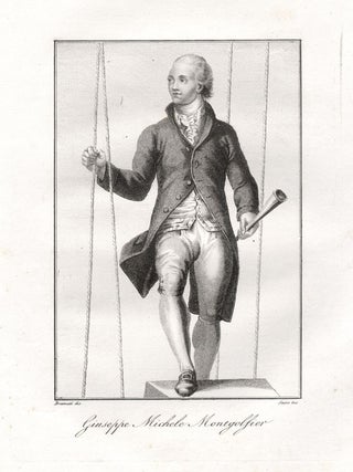 Item #2572 Joseph-Michel Montgolfier. Giovanni Antonio Sasso after Bramati, active