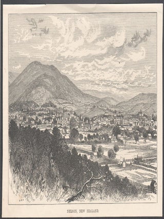 Item #2578 Nelson, New Zealand. The Australasian Sketcher