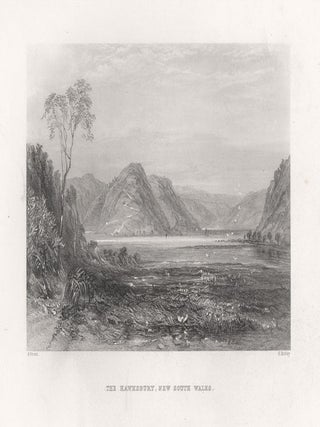 Item #2582 The Hawksbury, New South Wales. H Bibby after John Skinner Prout
