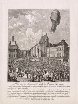 Item #2595 Experience Aerostatique faite a Versailles. Anon