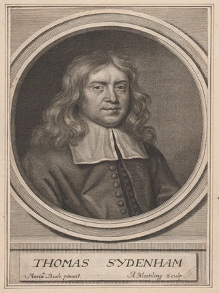 Item #2604 Thomas Sydenham. Abraham Blooteling, after Maria Beale