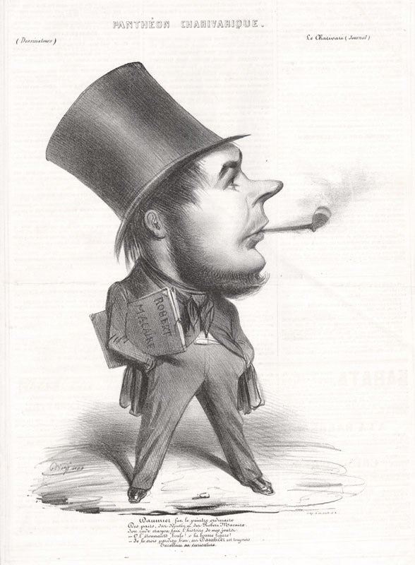 Daumier fut le peintre ordinaire | Benjamin Roubaud, called Benjamin