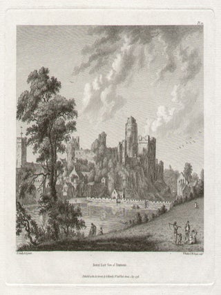 Item #2700 North East View of Pembroke. William Watts, William Angus after Paul Sandby