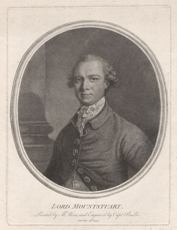 Item #2706 Lord Mountstuart. William Baillie after Nathaniel Hone.
