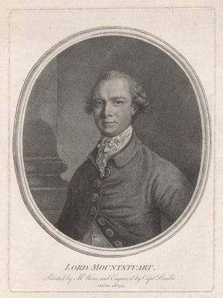 Lord Mountstuart. William Baillie after Nathaniel Hone.