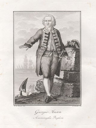 George Anson. Luigi Rados after Jean.