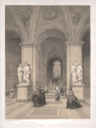 Item #2784 Scala Santa (Holy Staircase). Philippe Benoist, after Felix Benoist, Bayot