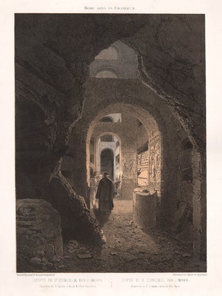 Item #2789 Crypt of San Cornelio. Sabatier after Felix Benoist, Bayot