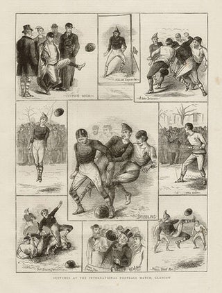 Item #279 Sketches at the International Football Match, Glasgow. After William Ralston