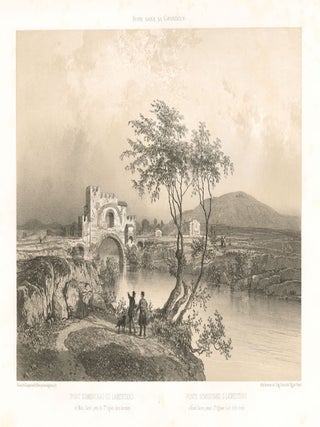Item #2803 Ponte Nomentano. Eugene Ciceri, after Felix Benoist, Bayot