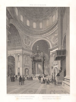 Item #2806 Basilica of St Peter's, Vatican. Philippe Benoist