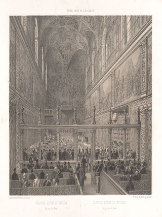 Item #2809 Sistine Chapel, Vatican. Philippe Benoist, Bayot