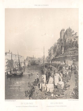 Item #2814 Porto di Ripa Grande. Sabatier after Felix Benoist, Bayot