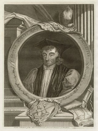Item #2865 George Morley Bishop of Winchester. George Vertue after Peter Lely