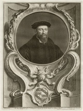 Item #2872 Sir Thomas Smyth. Jacobus Houbraken, after Holbein