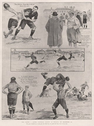 Item #292 The North v South Football Match at Bristol on December 15. After Ralph Cleaver
