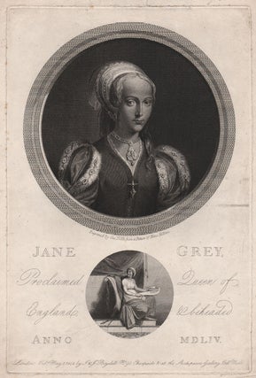 Item #2970 Jane Grey. George Noble after Hans Holbein