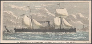 Item #2974 The Warrnambool Steam-packet Company's New Steamer, The Nelson. The Australasian Sketcher
