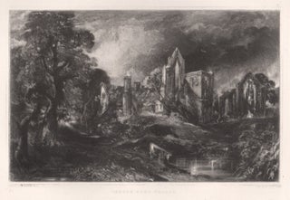Item #3007 Castle Acre Priory. David Lucas, after John Constable