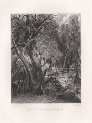 Item #3015 Jacques and the Wounded Stag, Scene from 'As you like it'. David Lucas, after John...