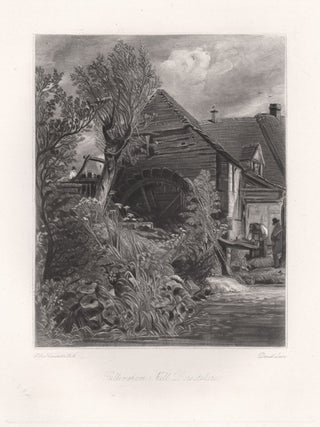 Item #3016 Gillingham Mill, Dorsetshire. David Lucas, after John Constable