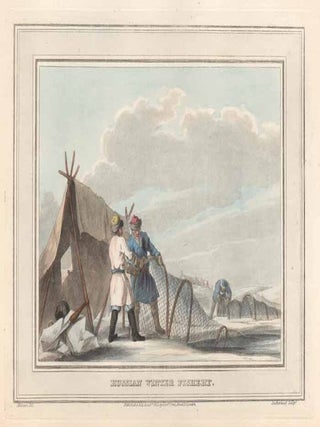 Item #3031 Russian Winter Fishery. Mathew Dubourg, after John Augustus Atkinson, 1775 –...