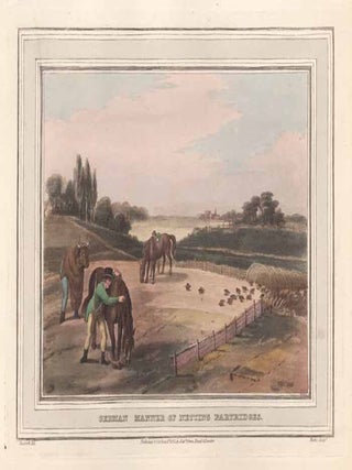 Item #3037 German Manner of Netting Partridges. Merke after Franz Joseph Manskirch