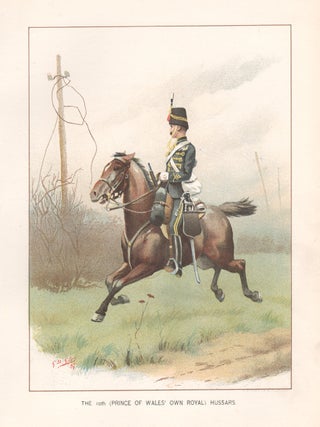 Item #3040 The 10th (Prince of Wales’ Own Royal) Hussars. After Godfrey Douglas Giles