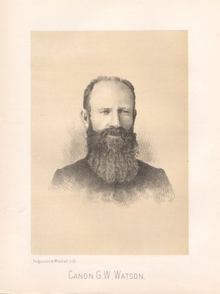 Item #3138 Canon GW Watson. Fergusson, Mitchell