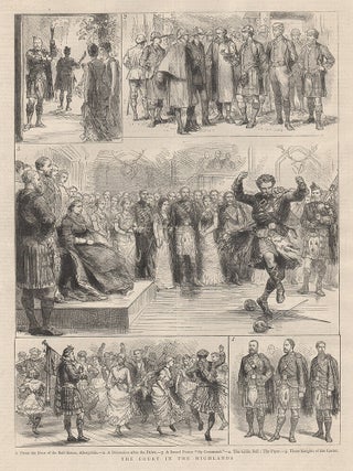 Item #3173 The Court in the Highlands (Queen Victoria). The Graphic