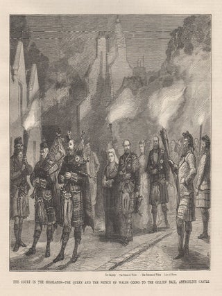 Item #3174 The Court in the Highlands - The Queen and the Prince of Wales going to the Gillies'...