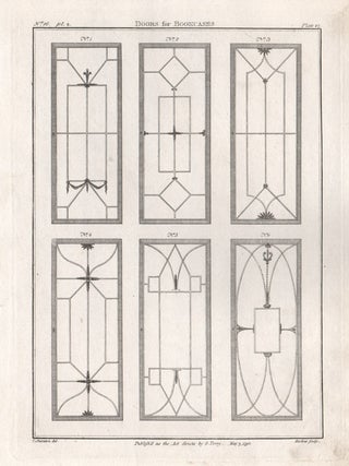 Item #32 Sheraton - Doors for Bookcases. Barlow after Thomas Sheraton